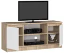 TV stolek K120 dub sonoma/bílá