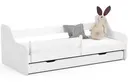 Dětská postel Activ 180x80 bílá + matrace