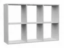 Regál Malax 2X3 Bílá