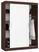 Šatní skříň posuvná Mono 150 cm wenge/bílá