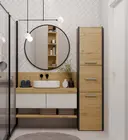 Koupelnová skříňka Sara S43 Antracyt Artisan