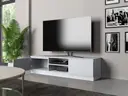 TV stolek Malwa 140 bílá