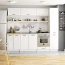 Kuchyňský regál Olivia S40/205 bílá