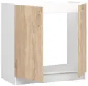 Kuchyňská skříňka Lima S80ZL bílá/dub sonoma