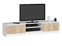 TV stolek K160 bílá/dub sonoma