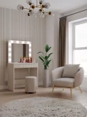 Toaletní stolek Marina 2S SLIM béžová