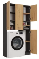 Koupelnová sestava Marpol DD antracit/dub artisan