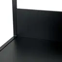 Regál 50 cm černá/černá