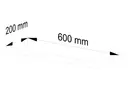 Polička PS-3 60 cm - olše