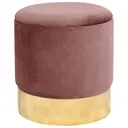 Taburet Golden růžová