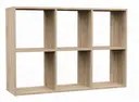 Regál Malax 2X3 Sonoma