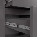 Komoda CL4 grafitová šedá