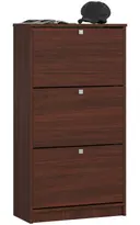 Botník se třemi dvířky wenge