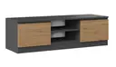TV stolek Malwa 120 antracit/dub artisan