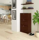Botník se třemi dvířky wenge