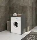 Skříň na pračku FIN Grafit Šedá
