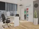 Regál Oliv 2D bílá