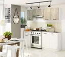 Kuchyňský set Olivia 1.8M beton/bílá