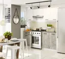 Kuchyňský set Olivia 1.8M bílá/beton