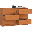 Komoda K120 6SZ olše