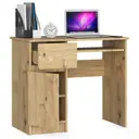 Počítačový stůl Piksel levá - dub artisan