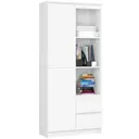 Regál R11 R80 2D2SZ bílá