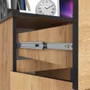 Počítačový stůl Piksel levá - dub craft