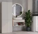 Koupelnová skříňka Nel 1K/DD béžová
