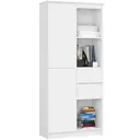 Regál R15 R80 2D2SZ bílá