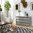 Komoda CL100 6SZ beton