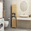 Koupelnová skříň BETI 2D 2W Dub Artisan/Bílá