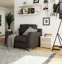 Noční stolek CL2 2SZ CLP bílá/cappuccino lesk