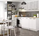 Kuchyňský set Olivia 2.4M beton/bila