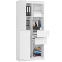 Regál R15 R80 2D2SZ bílá