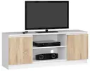 TV stolek K140 bílá/dub sonoma