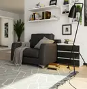 Komoda CL3 60 cm bílá/grafitový lesk