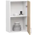 Závěsná kuchyňská skříňka Lima W50 720 bílá/dub sonoma