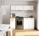 Závěsná kuchyňská skříňka Olivia W40 G1 bílá