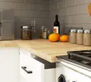 Kuchyňský set Olivia 3M beton/bílá