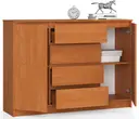 Komoda K140 2D4SZ olše