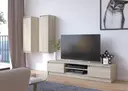 Obývací sestava CLP + TV - dub sonoma