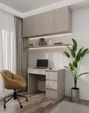 Pracovní stůl Mijas Pravý šedá