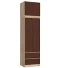 Nástavba na skříň S60 dub sonoma/wenge