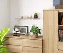 Polička PS-4 80 cm - dub sonoma