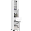 Koupelnová skříňka Fin 30 2D1SZ1W bílá