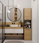 Koupelnová skříňka Sara S40 Antracyt Artisan