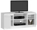 TV stolek K120 bílá/bílý lesk