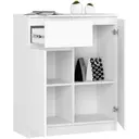 Komoda K80 2D1SZ bílá