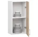 Závěsná kuchyňská skříňka Lima W40 720 bílá/dub sonoma