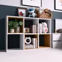 Regál Malax 2X3 Bílá